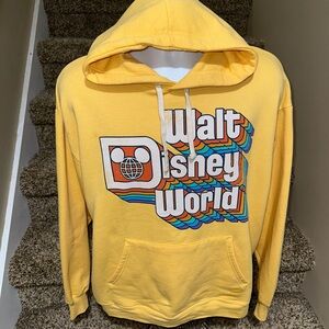 Official *Walt Disney World* adult soft pullover hoodie sweatshirt - L - rare!